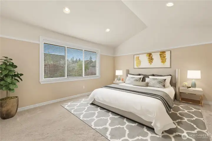 Primary bedroom upstairs