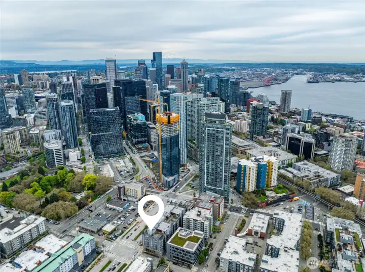 Just a block from Denny Park