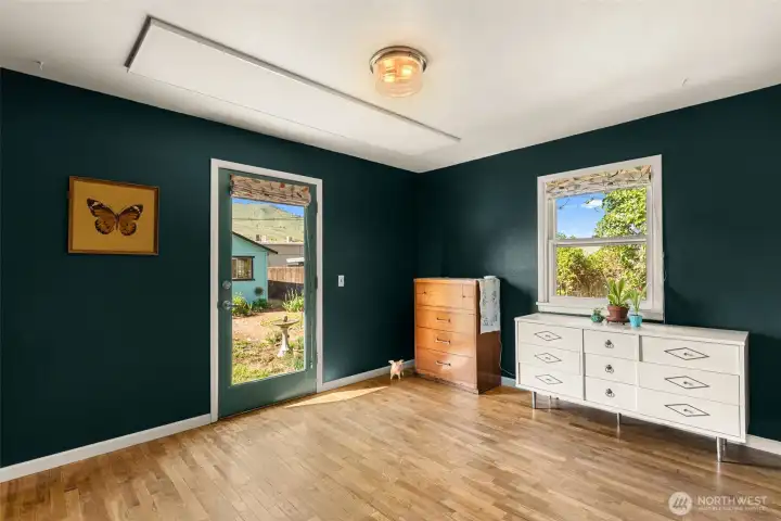 Main floor bedroom
