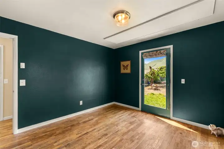 Main floor bedroom