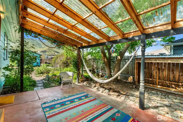 Covered porch