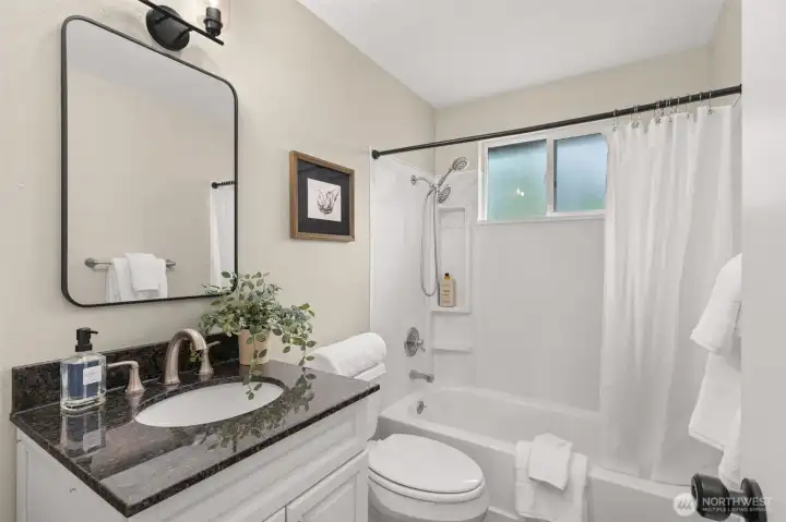 Main floor full bath