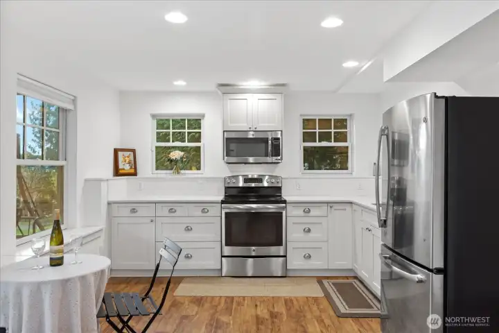 ADU kitchen. ADU kitchen.