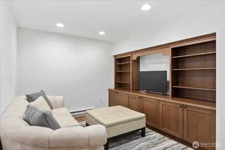ADU living space with separate desk area (not pictured). ADU living space with separate desk area (not pictured).