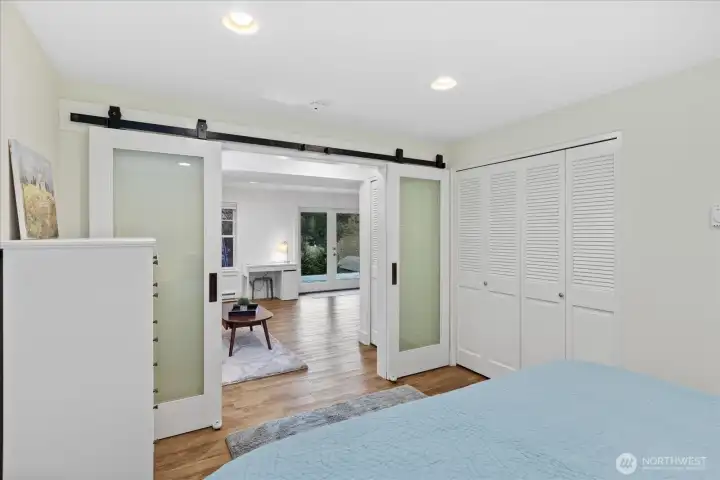 ADU bedroom. ADU bedroom.