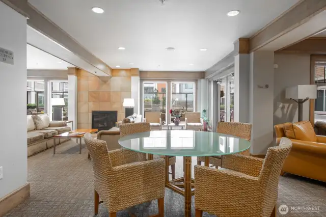 Community room available to all residents