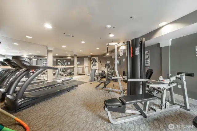 Access to gym equipment