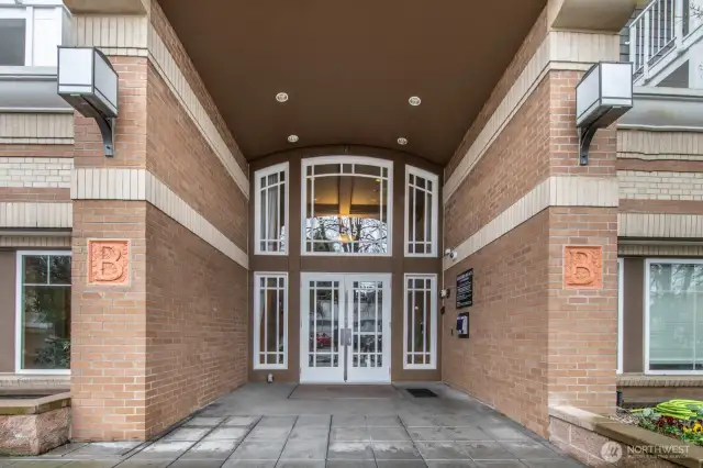 Welcome to Ballard Place Condominiums. Secure lobby!
