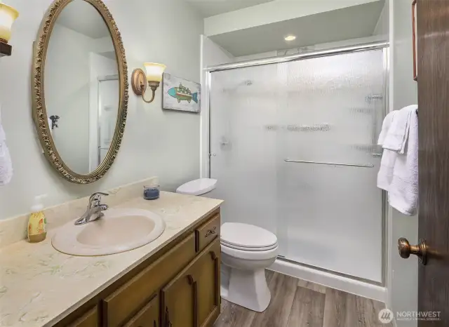 Updated Bath with walk-in shower