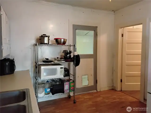 Kitchen Backdoor/Bathroom door