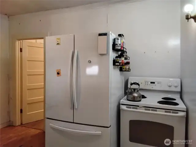 Kitchen into Bathroom