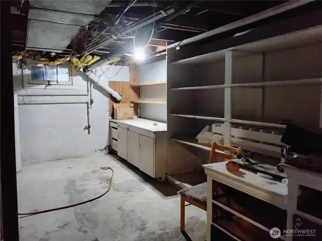 Basement Utility Room
