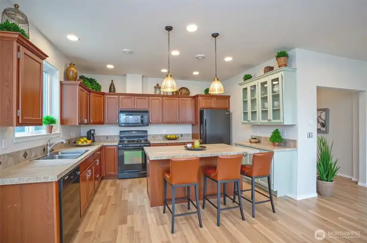 Kitchen Digitally Staged