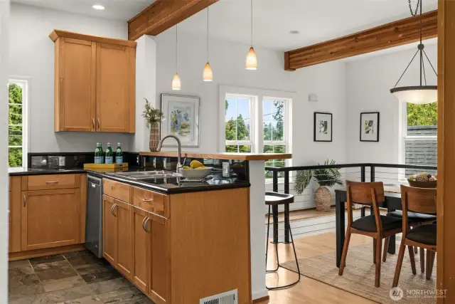 Breakfast bar for quick meals