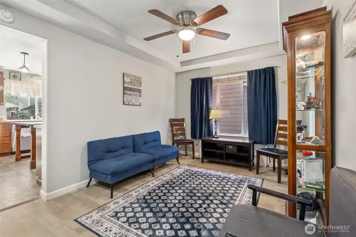 Spacious main level formal dining space or whatever you create.