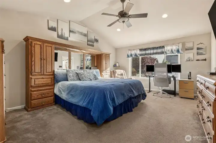 Incredibly spacious Primary Suite, provides room to relax and unwind.