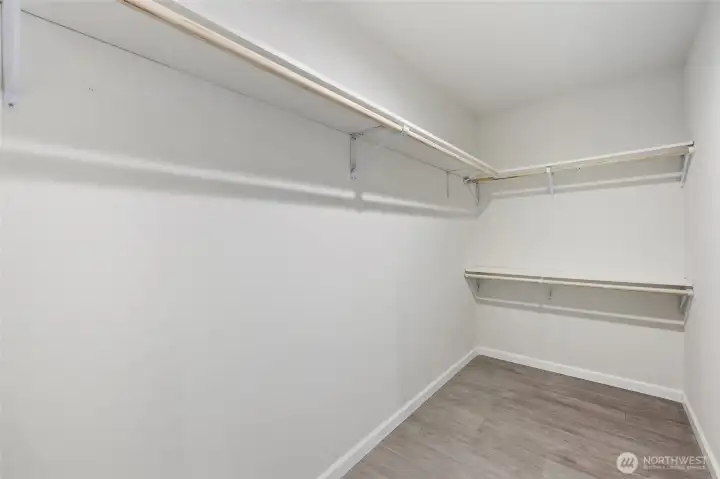 Primary Walk in closet.