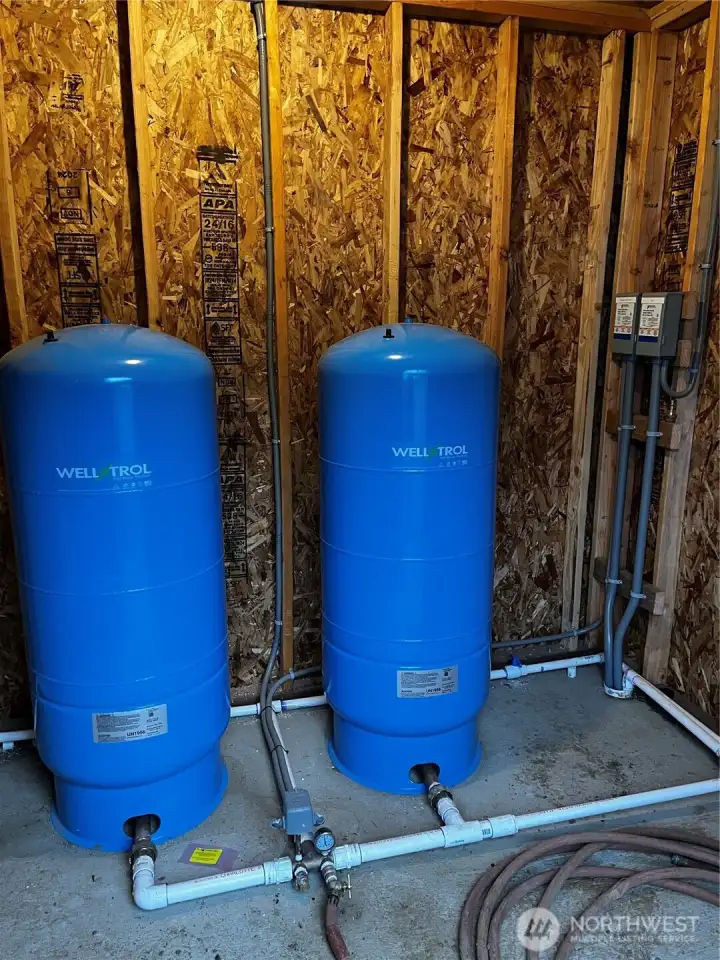 Equipment in pump house