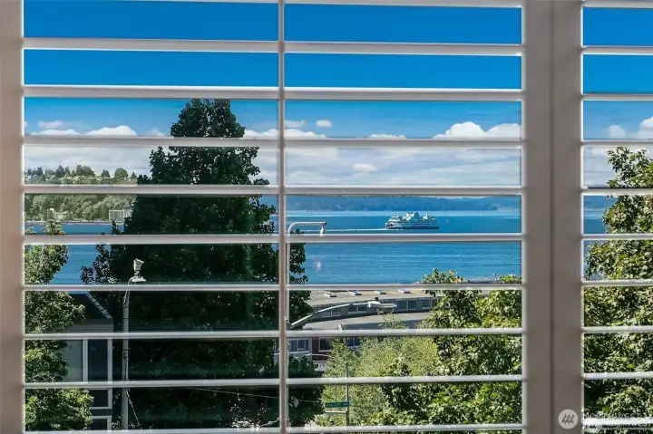 full plantation shutters added through out the  home