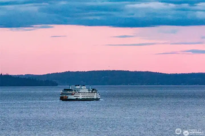 Enjoy breathtaking sunsets from the nearly  every room