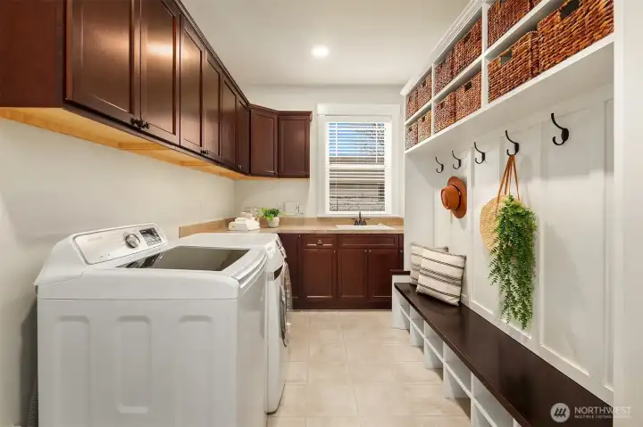 Laundry/mudroom.