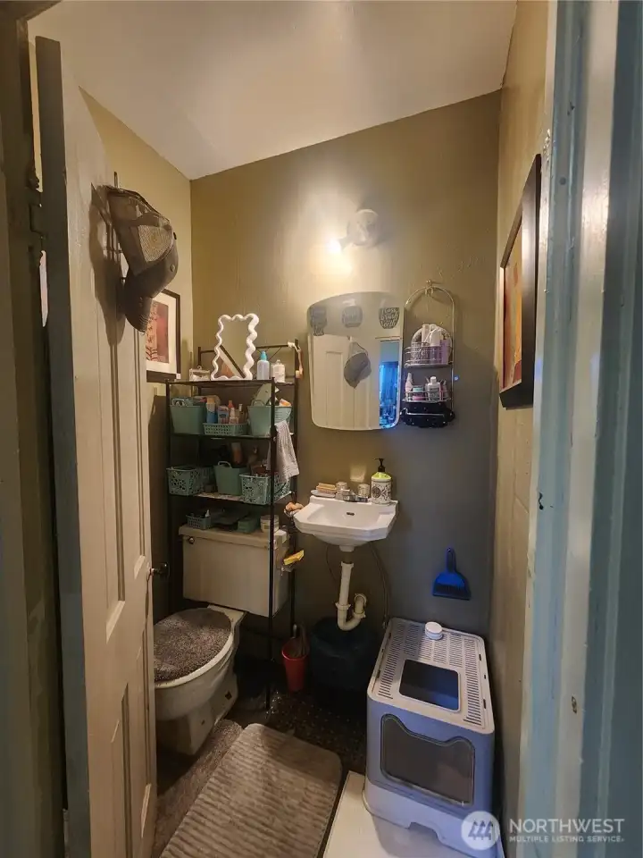 Partially Finished Garage