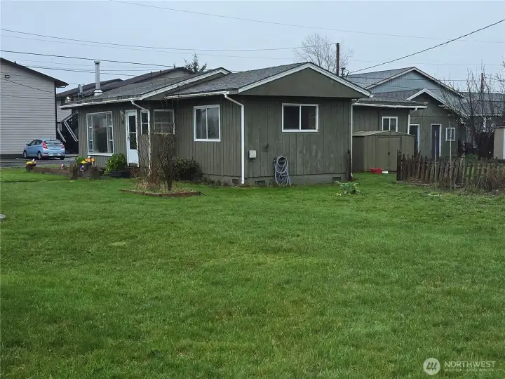 Side yard Side yard