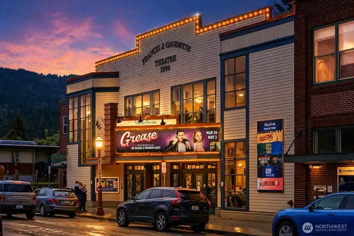 Village Theater within a 5 minute walk