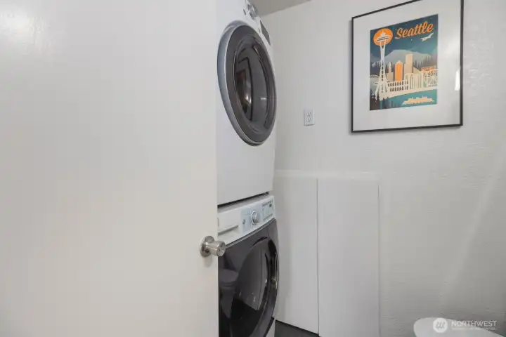 Laundry on the lower level