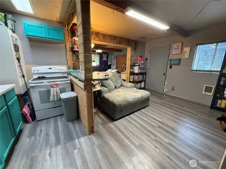 Inside shop/outbuilding
