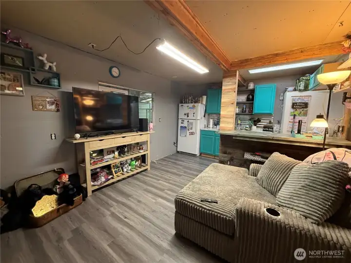 Inside shop/outbuilding