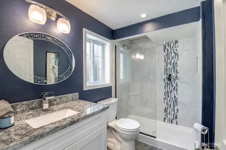 Not photographed large linen closet.