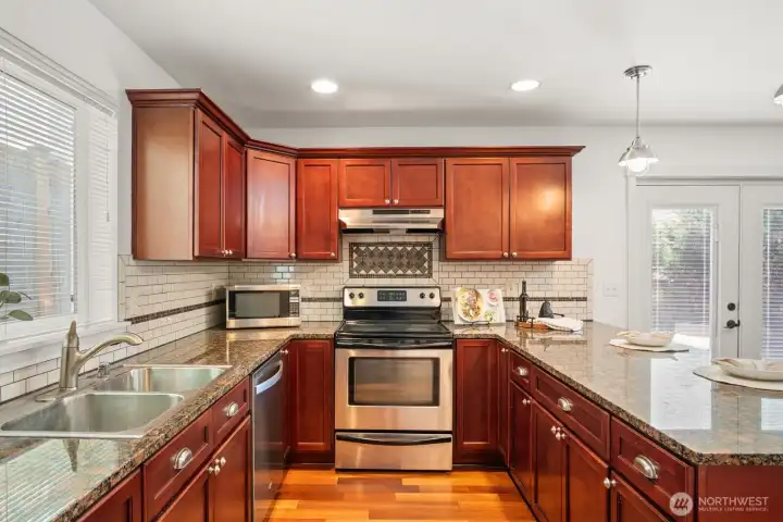 dishwasher replaced in 2025 - stays with house