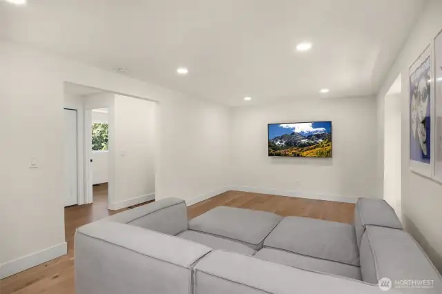 Bring your tape measure, this space will have options!