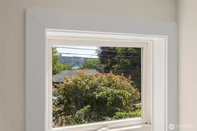 Easy to miss, but hard to ignore proximity to Lake Washington
