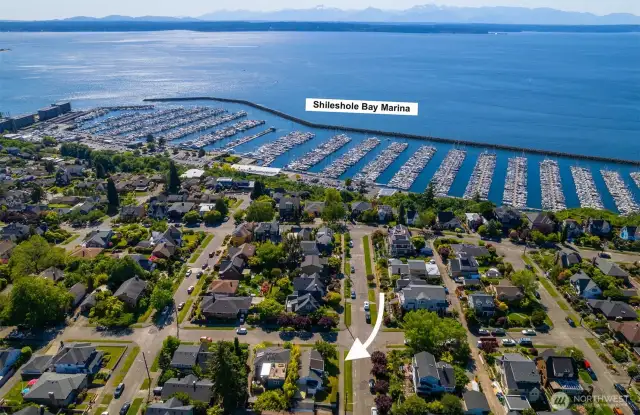 Shilshole Marina is just down the hill.  Watch the Sea Lions, launch your boat or paddle board or have a soft ice cream cone at the Little Coney.