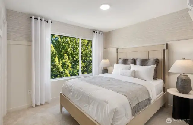 Photos are of a furnished similar floorplan