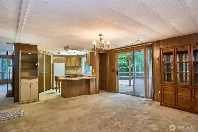 Dining room area