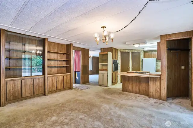 Dining room area