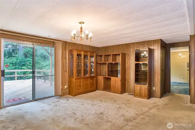 Dining room area