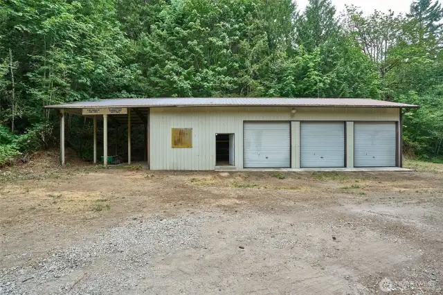 24x55 Shop and 24X30 carport