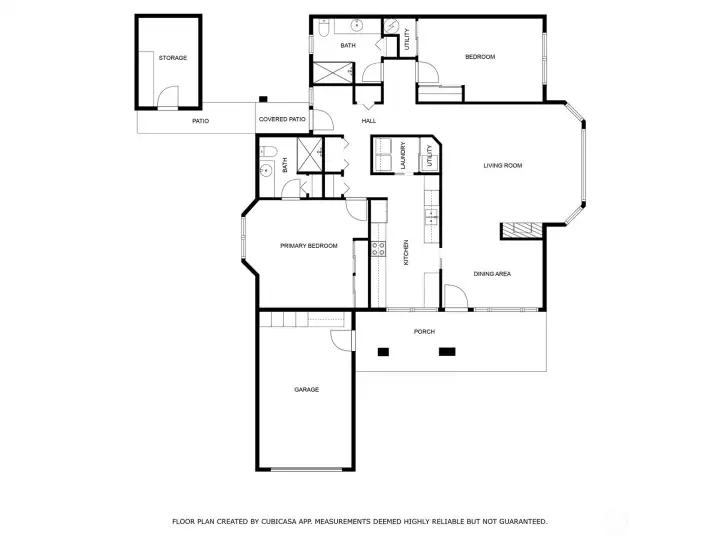 Layout without measurements.
