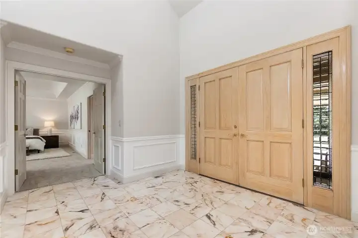 French Door entry