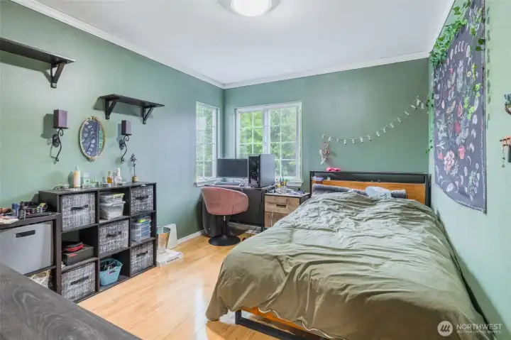 Extra finished room upstairs