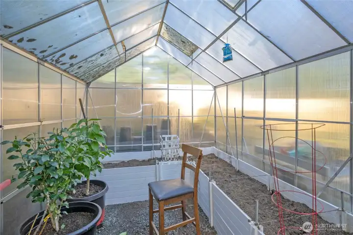 This greenhouse is just one of three, prepared for your spring planting projects.