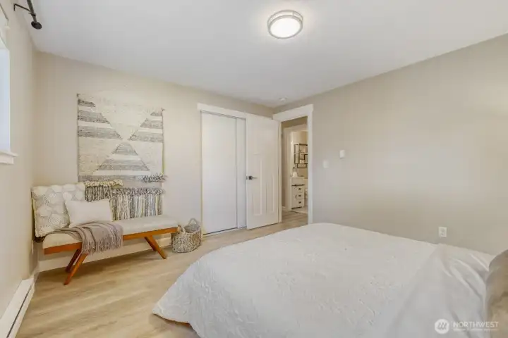 Large primary bedroom