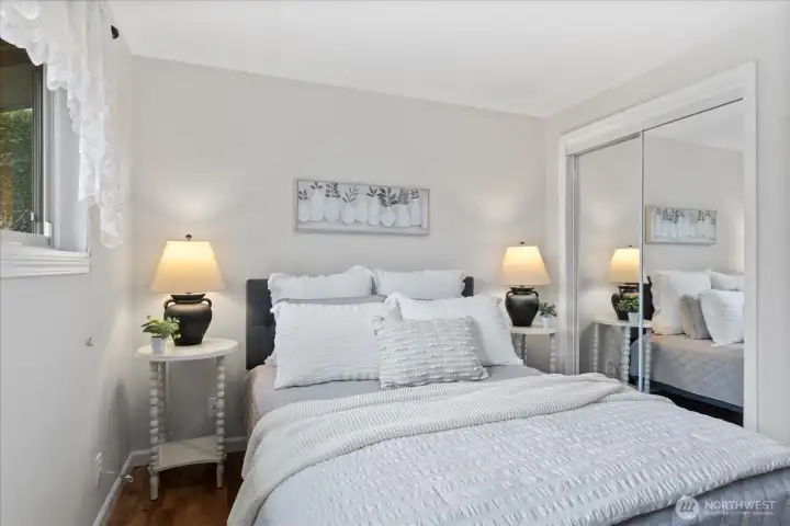 Different angle of first bedroom