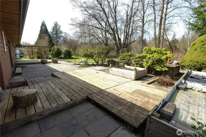 Looking out to the river from the primary bedroom