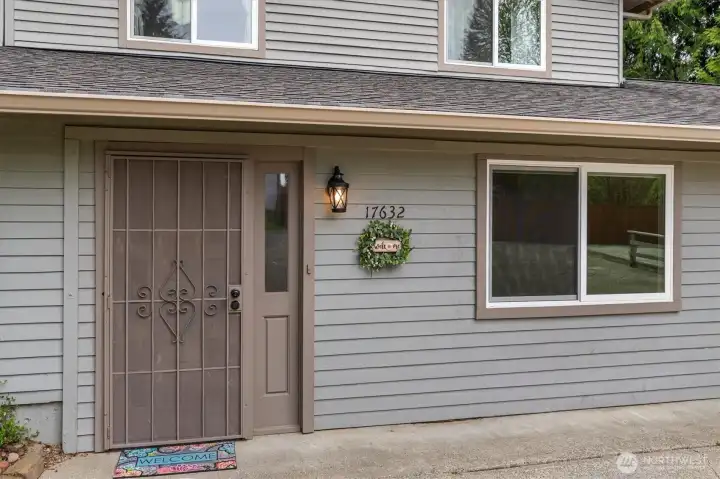 Front entrance to ADU-like living area - no steps!