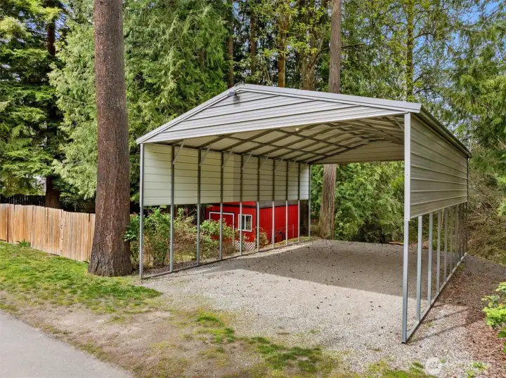 24x35 LARGE RV/toy covered storage area